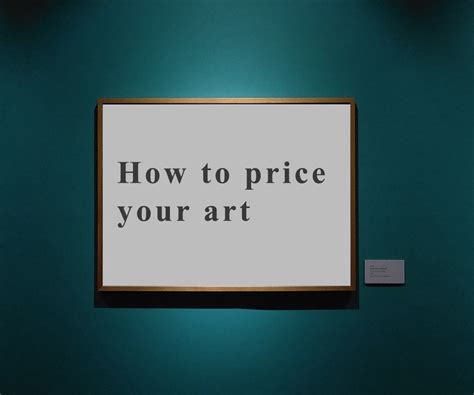 how to price your art commissions and the importance of understanding your audience's value perception